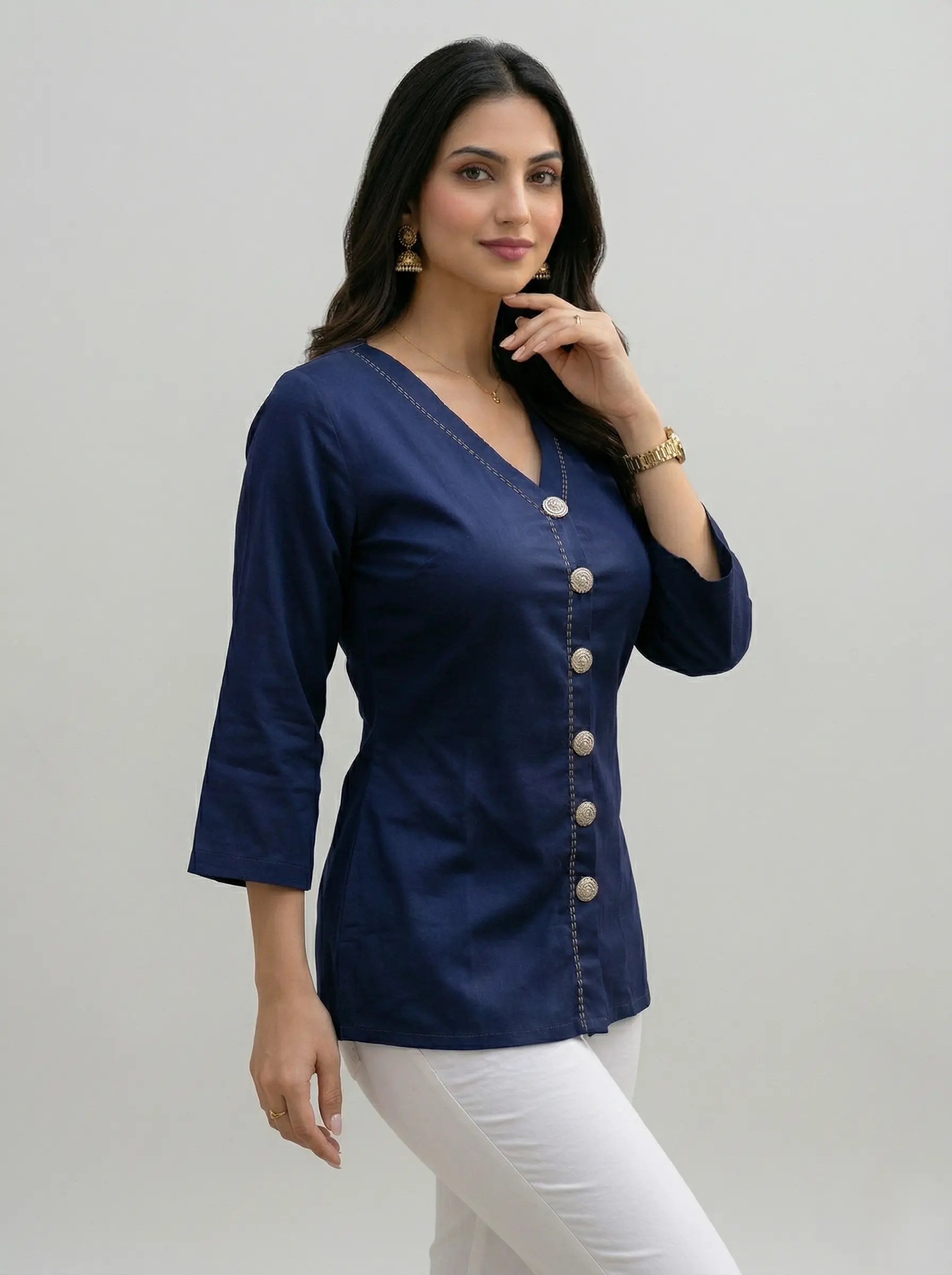 Pure Cotton Summer Short Top - Image 3