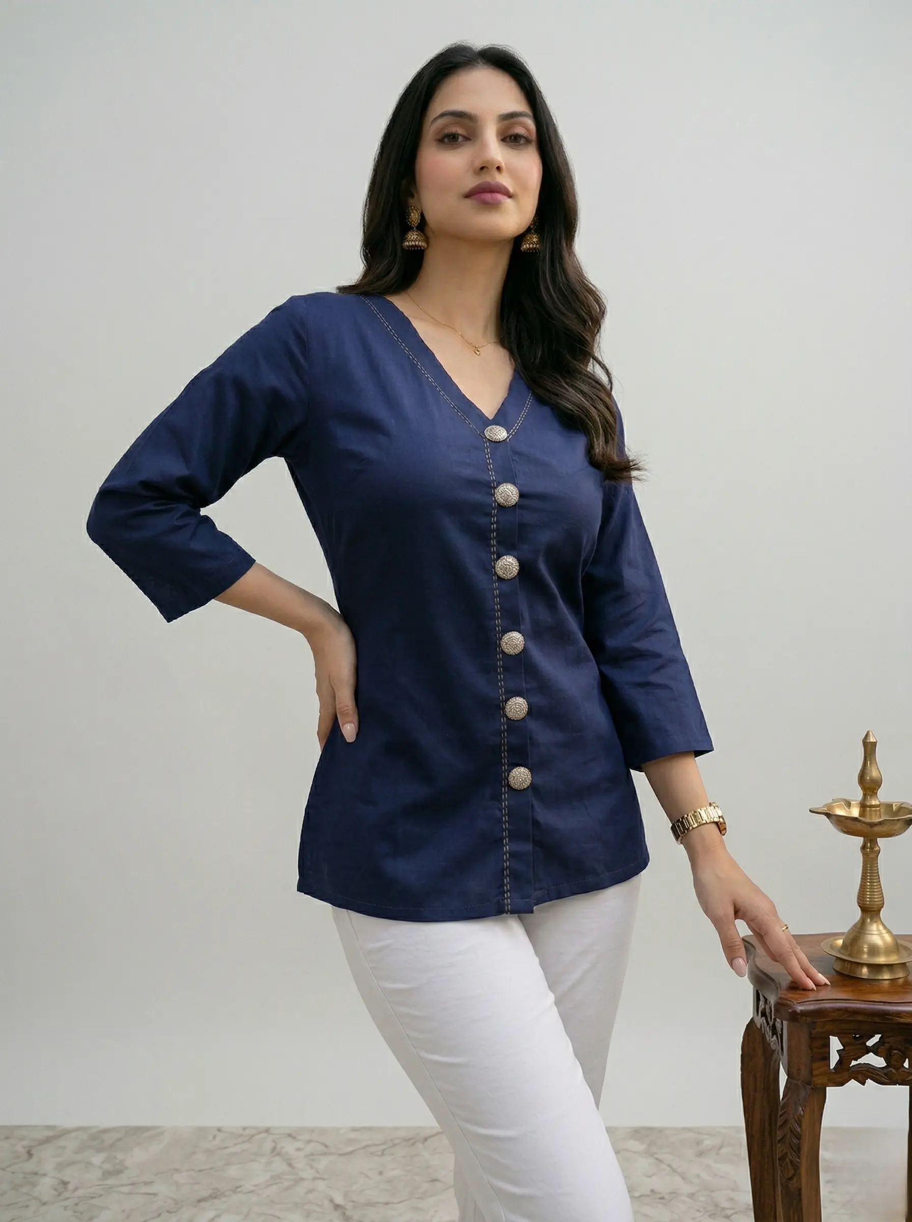 Pure Cotton Summer Short Top - Image 2
