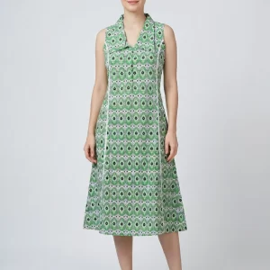 Women’s Elegant Floral Print Soft Cotton Straight Kurti