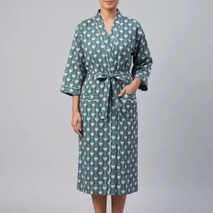 Handcrafted Cotton Bathrobe