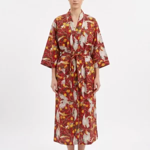 Relaxed Fit Cotton Bathrobe