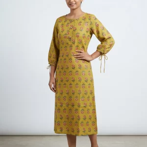 Women’s Soft Floral Print Office Wear Kurti