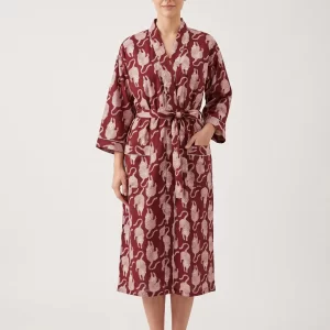 Soft Cotton Lounge Bathrobe