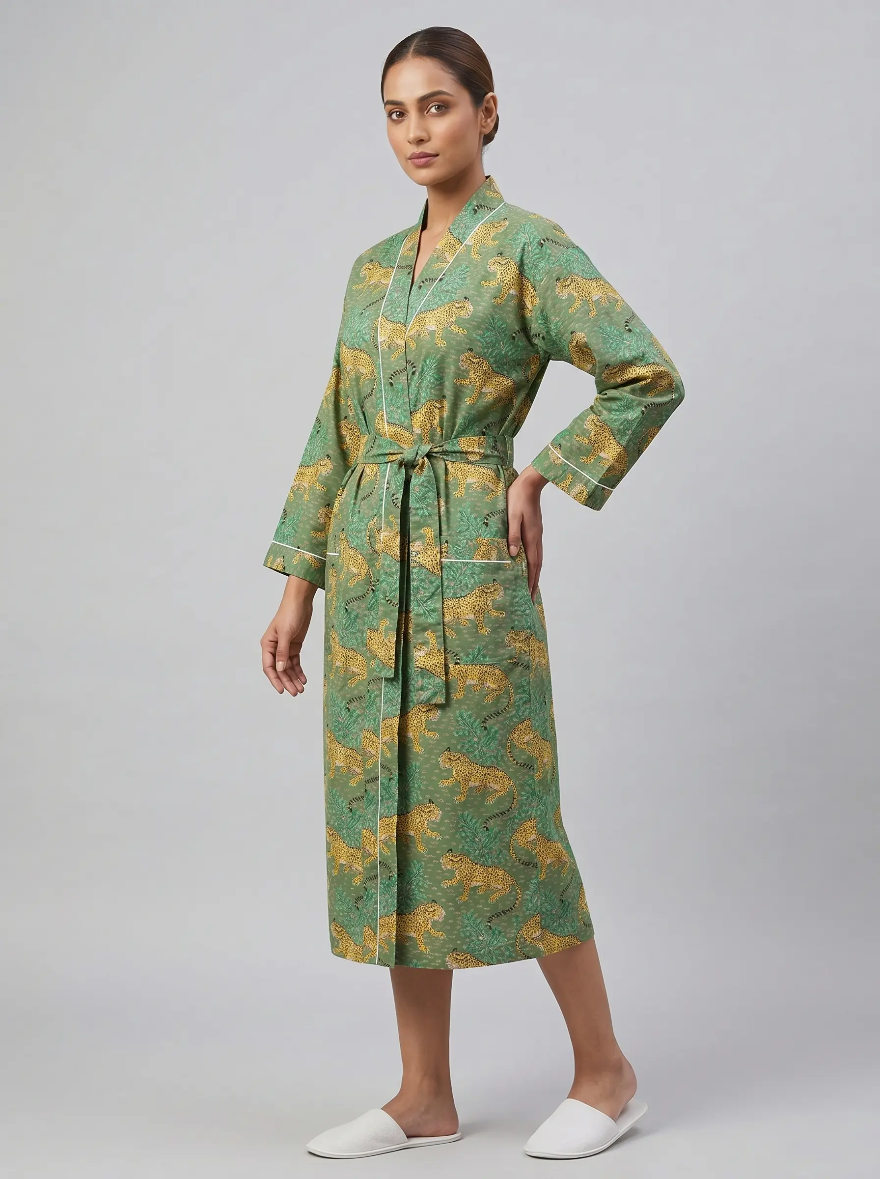 Easy Living Cotton Bathrobe - Image 2