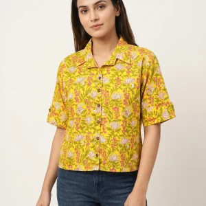 Stylish Cotton Printed Crop Top for Girls & Women