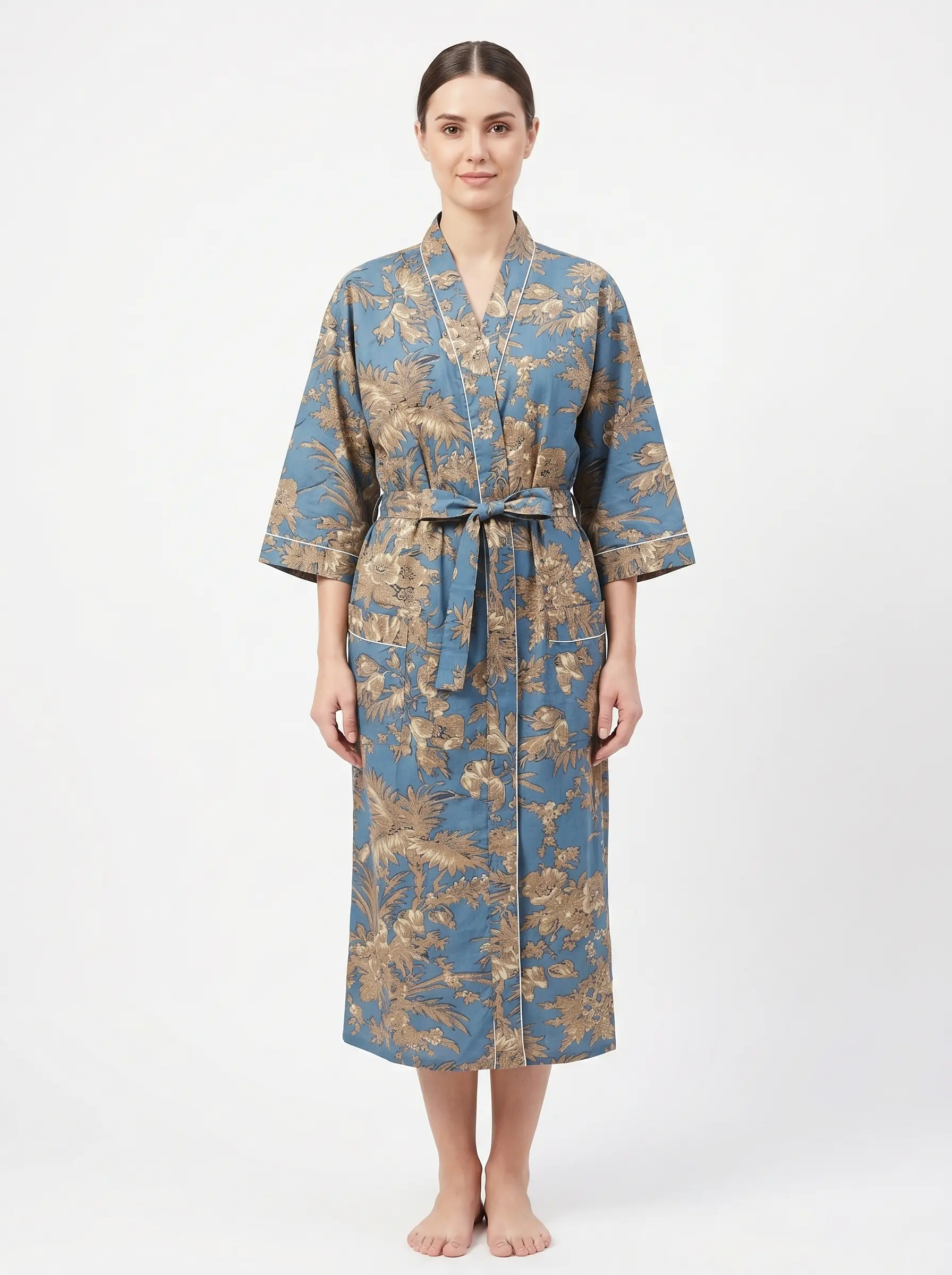 The Serene Cotton Bathrobe