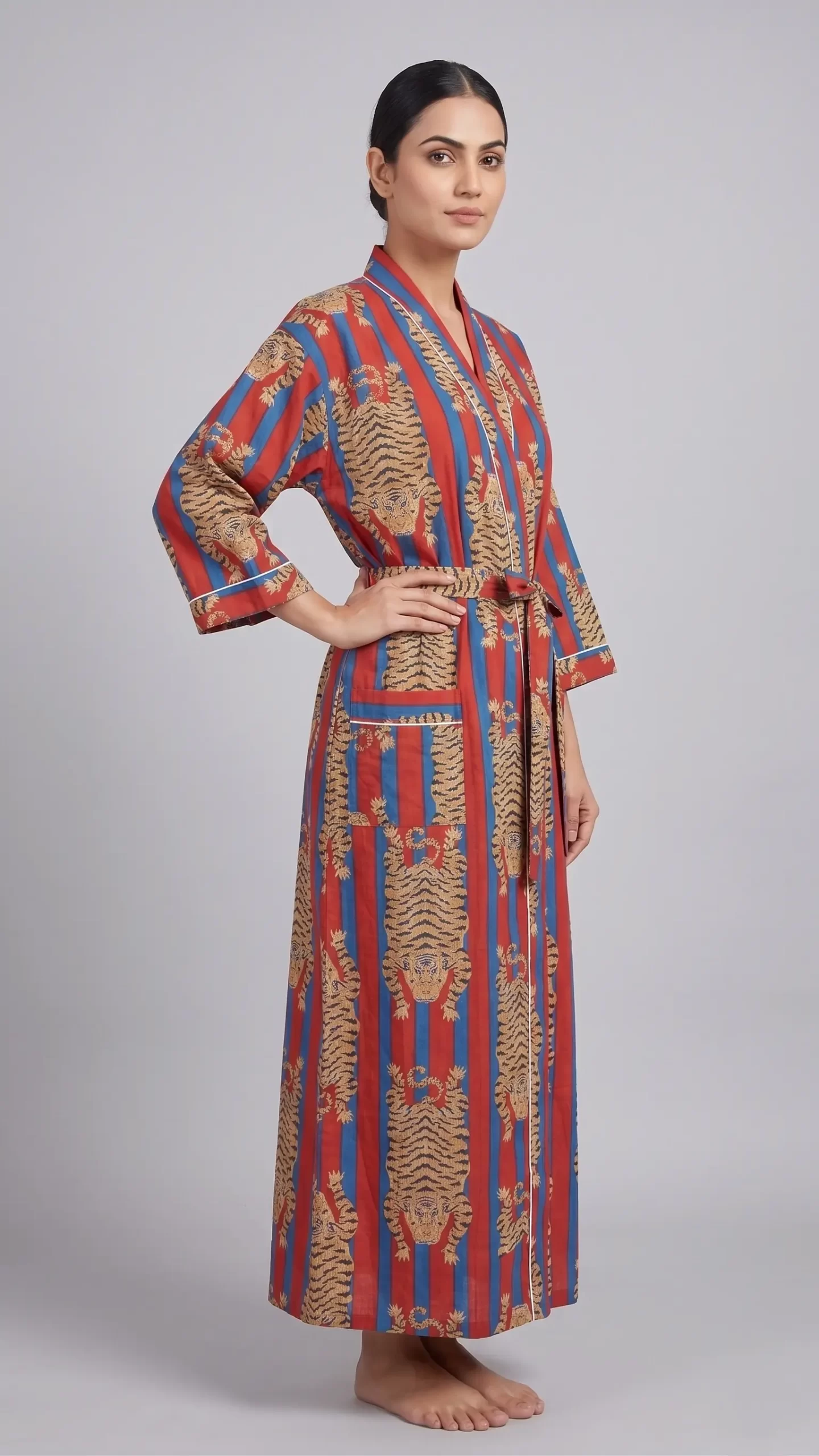 Daily Comfort Cotton Bathrobe - Image 2