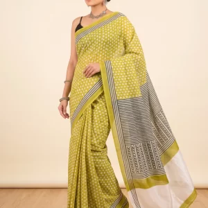 Elegant Malmal Cotton Printed Saree for Women